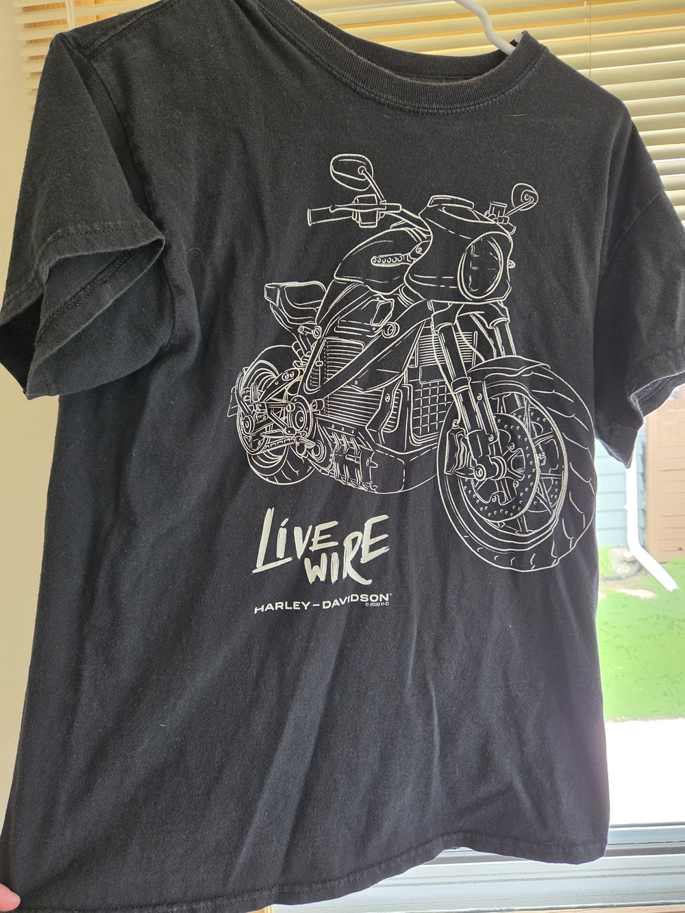 Harley-Davidson LiveWire Black Graphic Tee